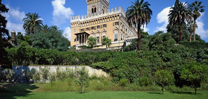 Средневековый замок с роскошным приусадебным парком, Аренцано