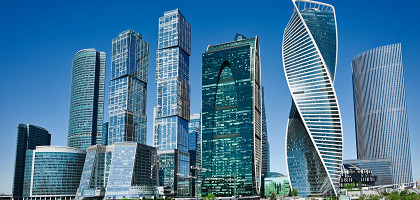 Панорамный вид на Москва-сити