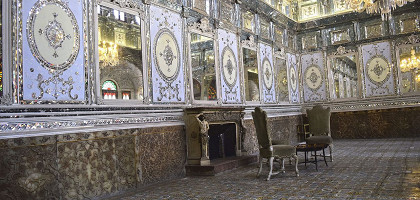 Дворец Голестан, интерьер