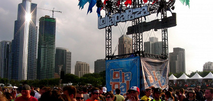 Открытие фестиваля Lollapalooza