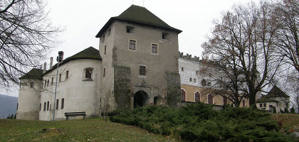 Зволенский замок, вход
