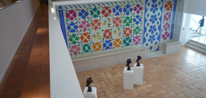 Музей Матисса в Ницце, холл