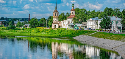 Храмовый комплекс Соборное дворище в Великом Устюге