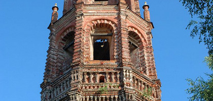 Колокольня церкви Иоанна Предтечи в Толчкове