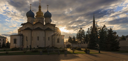 Благовещенский собор на территории Казанского кремля