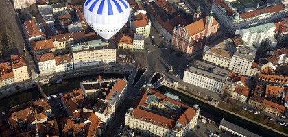 Воздушный шар, Любляна, Словения