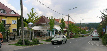 Одна из городских улиц, Хевиз