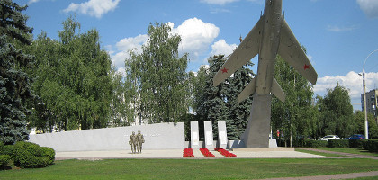Площадь Авиаторов в Липецке