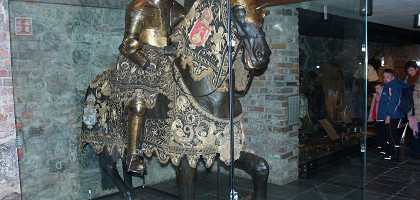Ливрусткаммарен, броня лошади и всадника