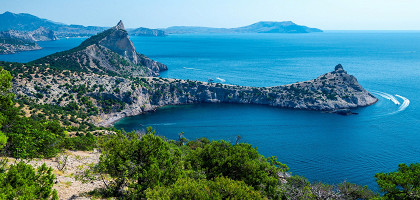 Мыс Капчик и Черное море