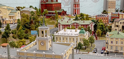 Города шоу-макета «Золотое кольцо»