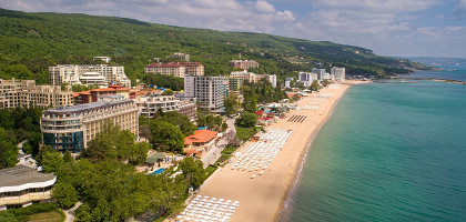 Вид на Золотые Пески, Болгария