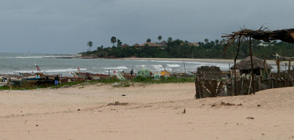 На побережье Кап-Скиринг, Сенегал