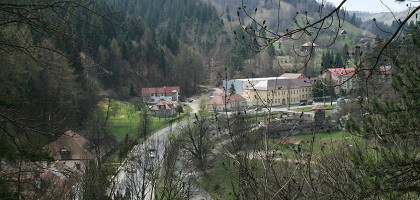 Панорама с замка Бран
