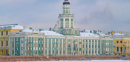 Кунсткамера, зима