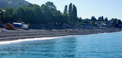 Пляжники, Гагра, Абхазия