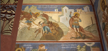 Фрески, Никитский монастырь, Переславль-Залесский