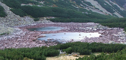 Красный пруд, Татры