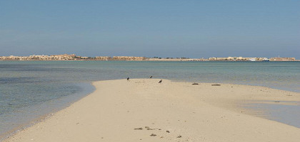 Песчаный пляж Хургады