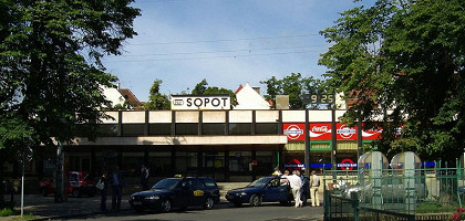 Железнодорожный вокзал в Сопоте