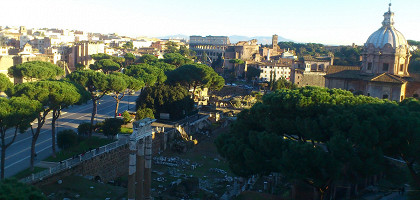 Вид на Римский форум, Рим