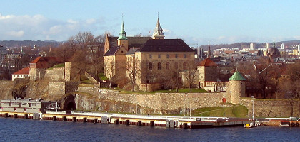 Крепость Акерсхус, панорама
