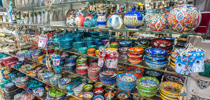 Уличные магазины, сувениры, Кушадасы