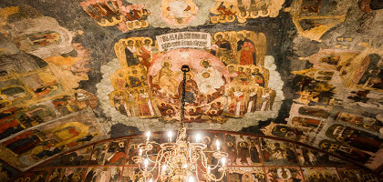 Церковь Ильи Пророка, потолочная роспись