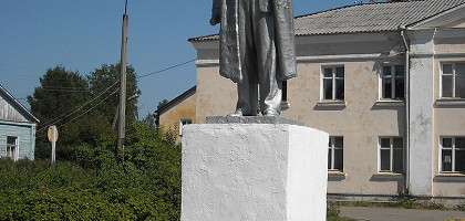 Памятник В. И. Ленину, Пудож
