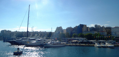 Вид на порт, Пирей