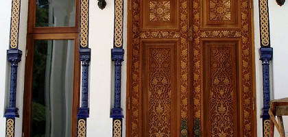 Дворец эмира Бухарского, вход
