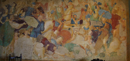 Affresco Rocca — фреска из крепости Градары