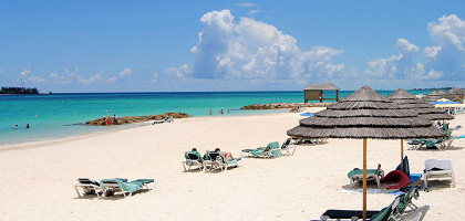 Белоснежные пляжи Багамских островов