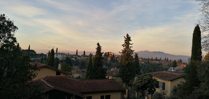 Вид на окрестности Флоренции