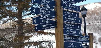 Указатели, Олимпийский парк Сочи