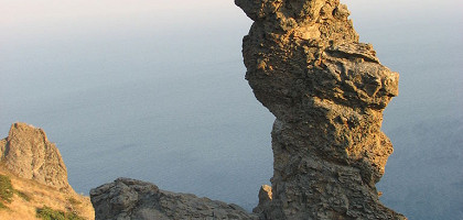 Карадагский заповедник, скала Пряничный конь