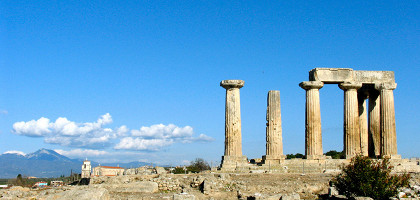 Храм Аполлона, Коринф, Греция