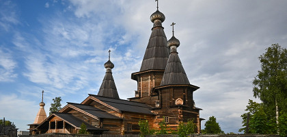 Храм Успения Пресвятой Богородицы в городе Кемь