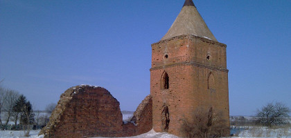 Сабуровская крепость, часть ограды
