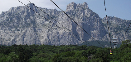 Канатная дорога в Большой Ялте