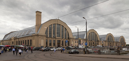 Центральный рынок Риги