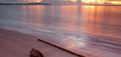 Закат на побережье Фиджи