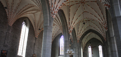 Вадстенское аббатство, интерьер церкви