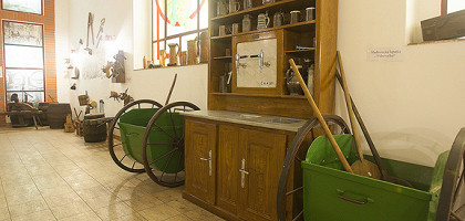 Один из экспонатов, Музей пивоварения «Остравар»