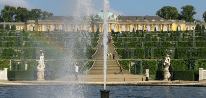 Дворец Сан-Суси, фонтан