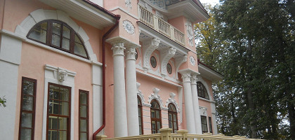 Усадьба Брянчаниновых, наружный декор главного дома