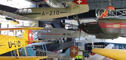 Швейцарский музей транспорта, аэропланы
