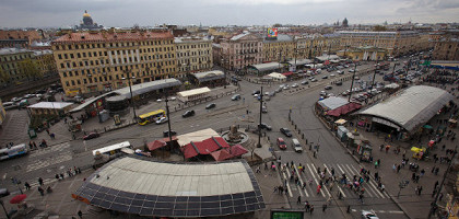 Сенная площадь. Санкт-Петербург