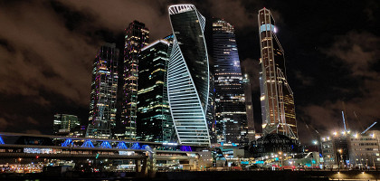 Небоскребы Москва-Сити