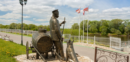 Москворецкая набережная, Коломна
